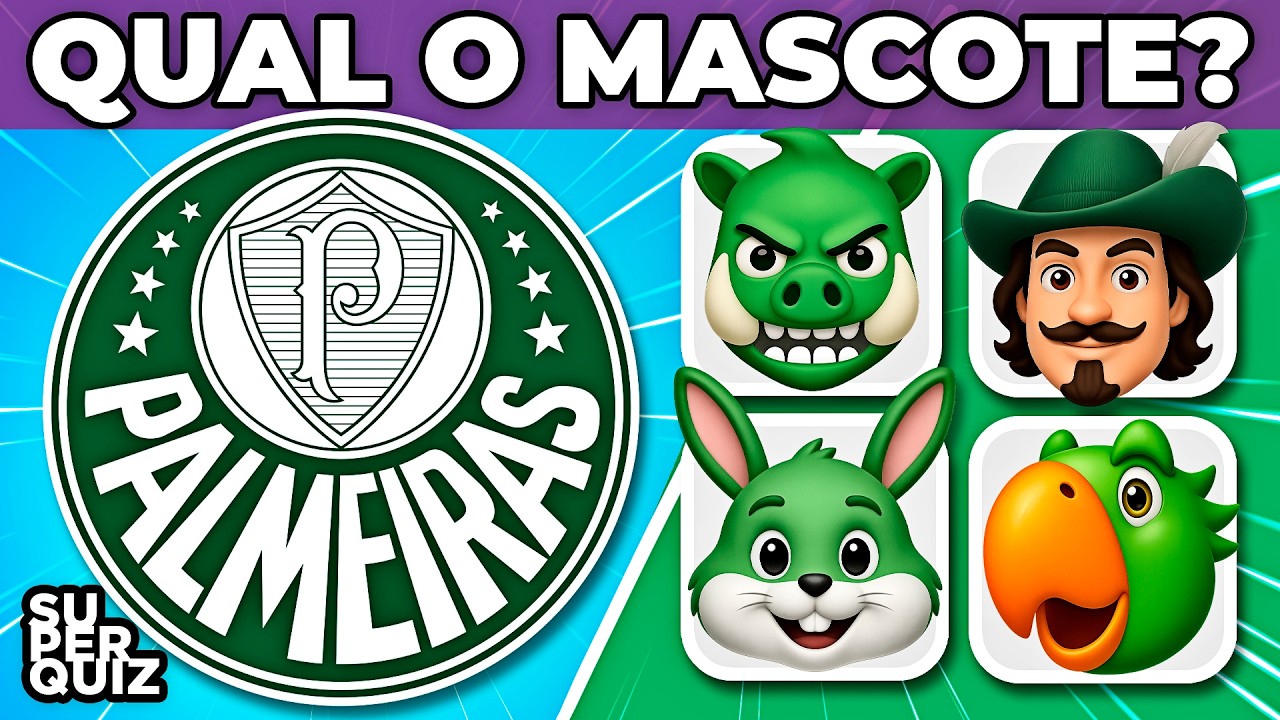 ❇️ SUPER QUIZ DO PALMEIRAS | Você conhece bem o verdão? ⚽ #quiz #quizfutebol  #macaquiz