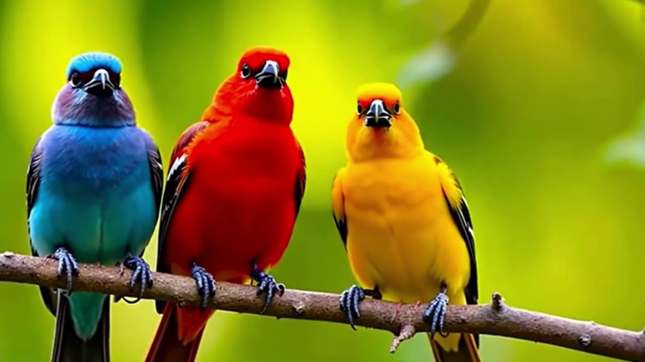Soothing Bird Chirping Sounds | Perfect for Sleep, Study, and Meditation