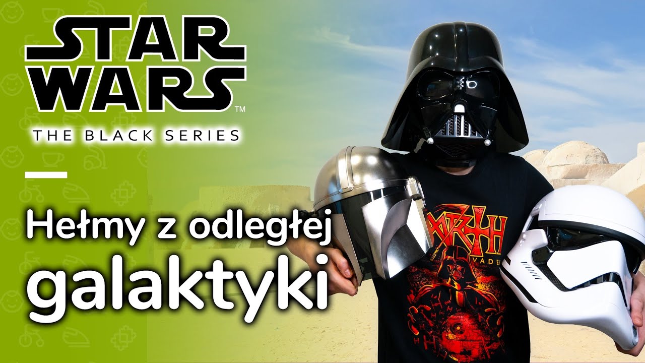 Jak Vader, Fett lub Mando | ⭐ STAR WARS Black Series - przegląd hełmów @karolhutson
