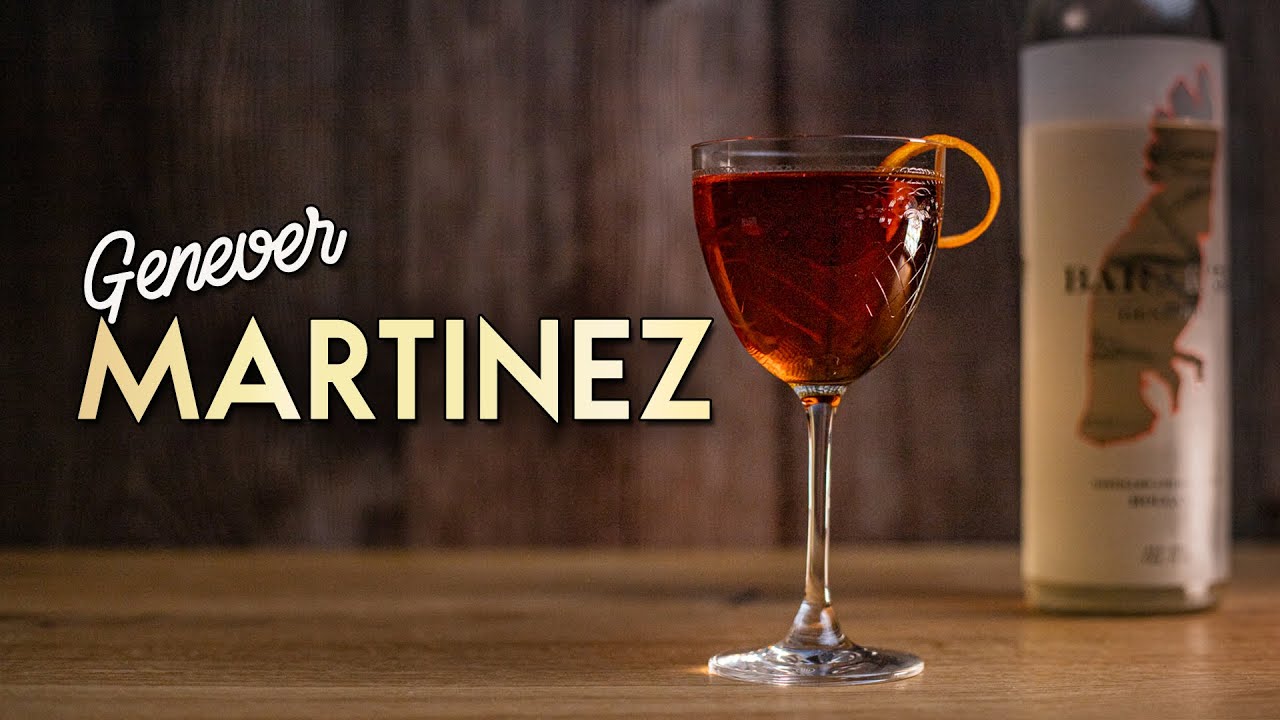 Martinez Cocktail with Genever - Father of Gin