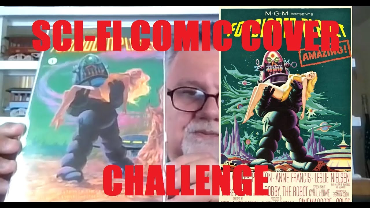 SCI-FI COVER COMIC BOOK CHALLENGE / #scificovers  #fridaycomicchallenge