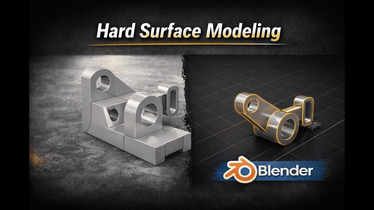 Precision 3D Hard Surface Modeling Tutorial