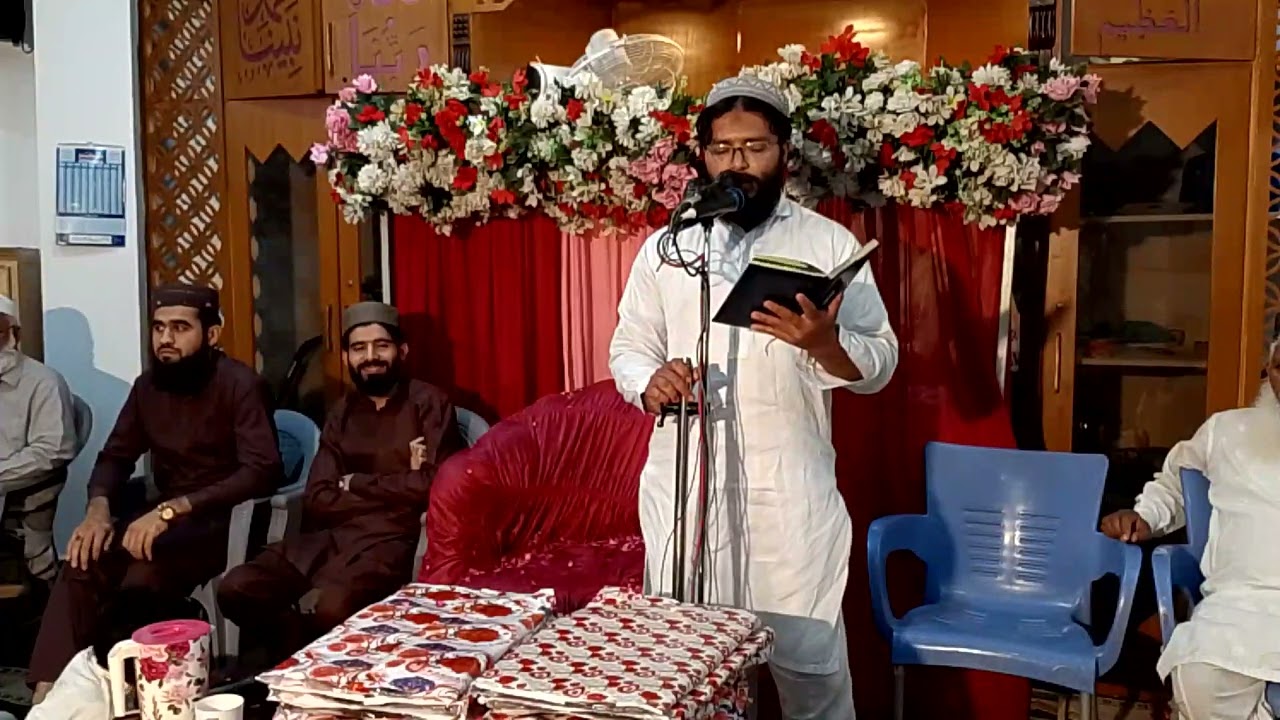 حافظ ولید جامع مسجد سبحان اللہ فیصل آباد