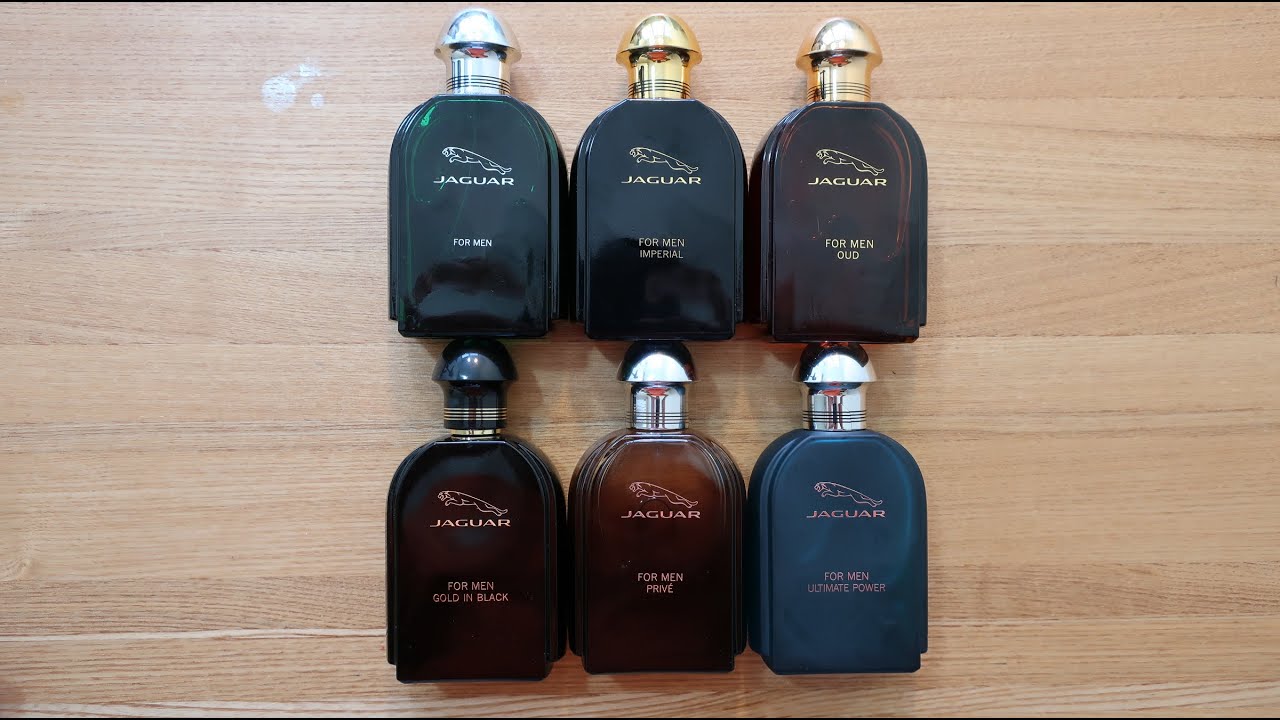 WOW! Jaguar For Men, Imperial, Oud, Gold In Black, Prive, Ultimate Power, Amazing Alpha Male Scents!