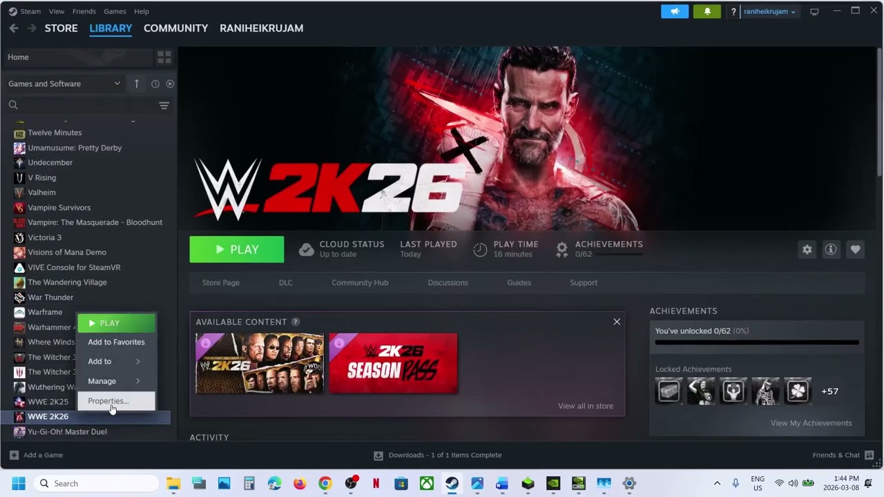 Fix WWE 2K26 Not Launching/Crashing/Crash On Startup/Not Loading/Freezing/Black Screen On PC