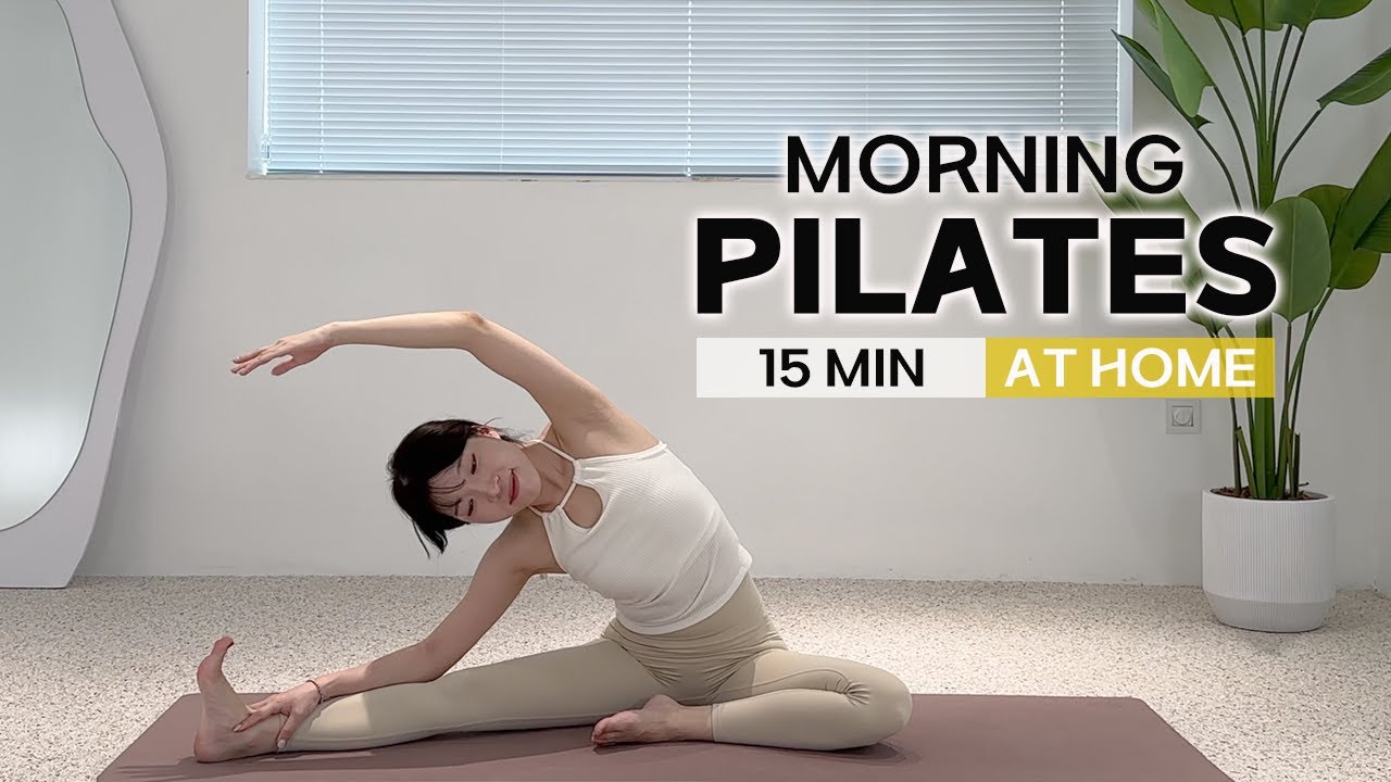 15 MIN MORNING PILATES WORKOUT – Wake Up Your Body & Feel Amazing