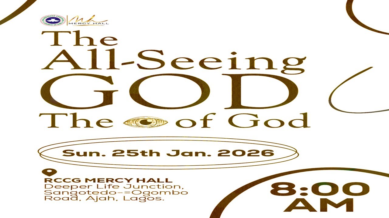 The All Seeing God | Sunday 25th January 2026