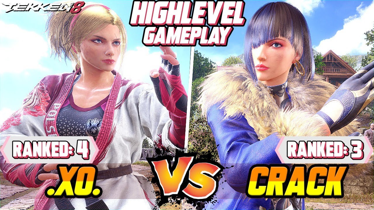 Tekken 8 – CRACK (#3 Ranked Anna) vs XO (#4 Ranked Lidia) – T8 High Level Gameplay!
