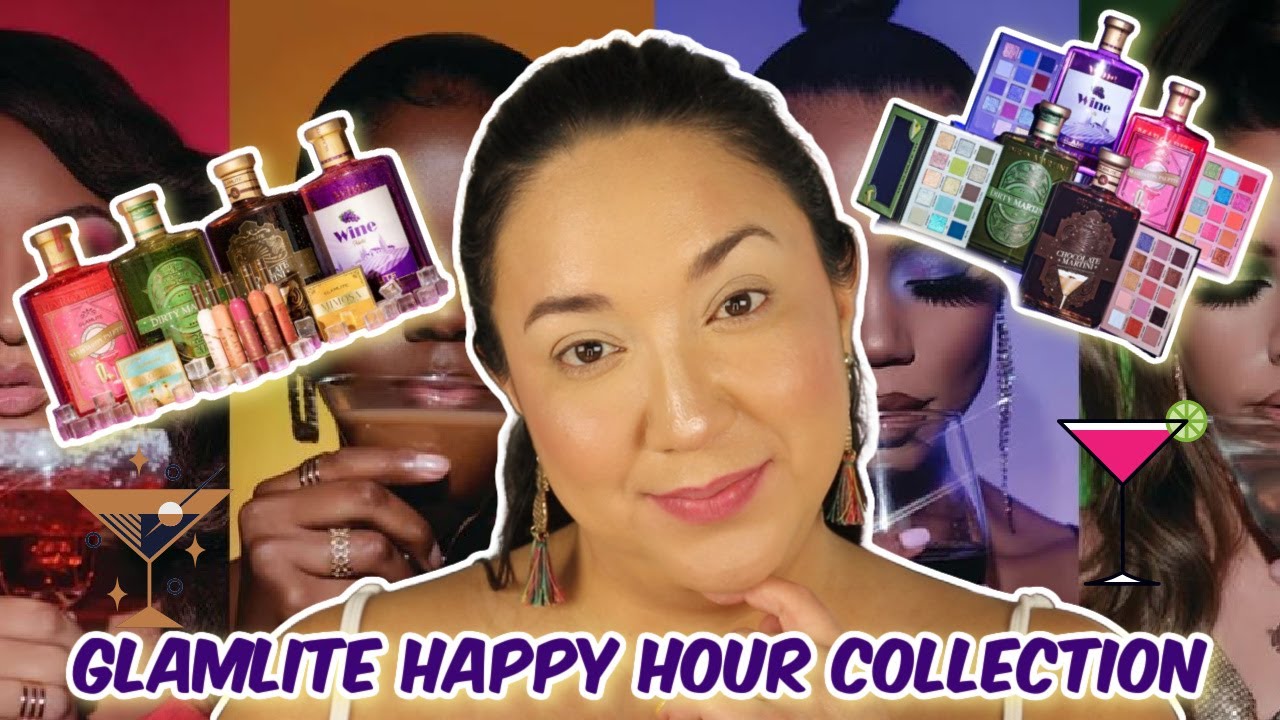 THE NEW! GLAMLITE HAPPY COLLECTION! BEST MAKEUP RELEASE OF 2021? + PALETTE AND LIP SWATCHES!