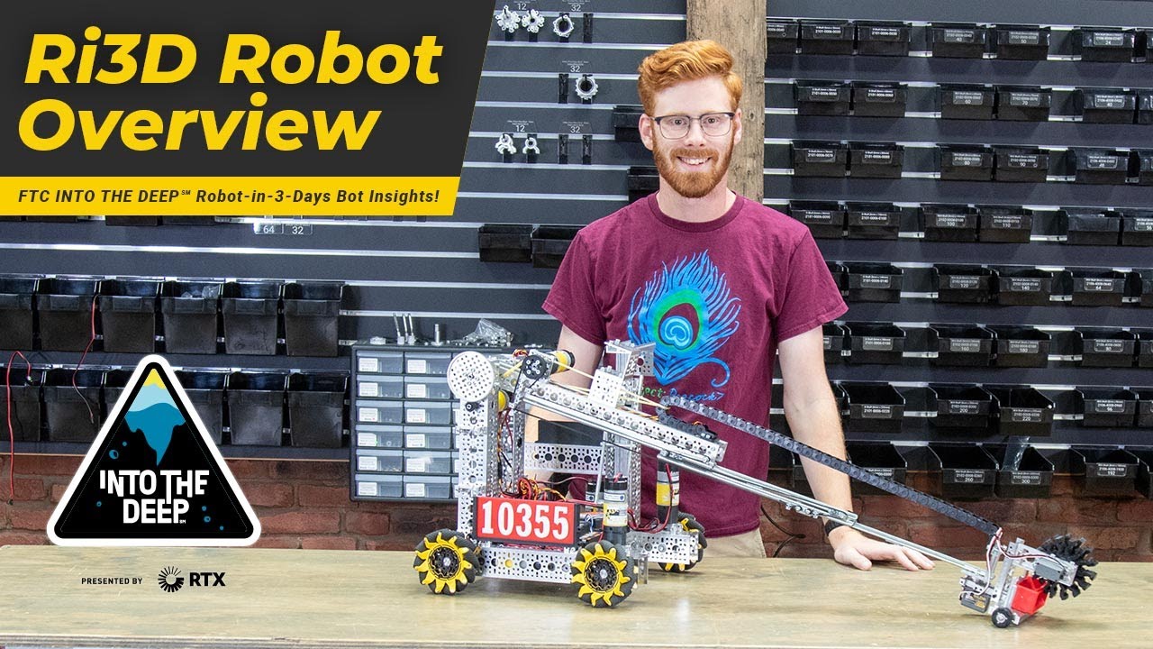 goBILDA® Robot-in-3-Days FTC INTO THE DEEP℠ Bot Breakdown