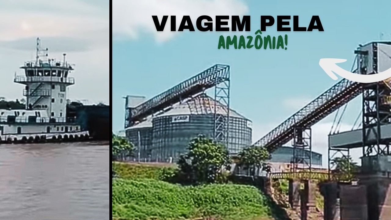 Viajando de Barco Pelo Rio Madeira At&eacute; Humait&aacute; na Amaz&ocirc;nia