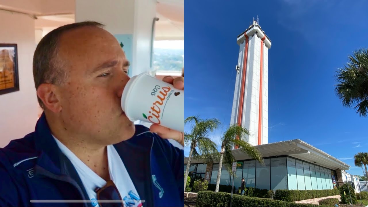 INCREDIBLE Roadside Attraction | CITRUS TOWER & Coffee Shop in Clermont Florida