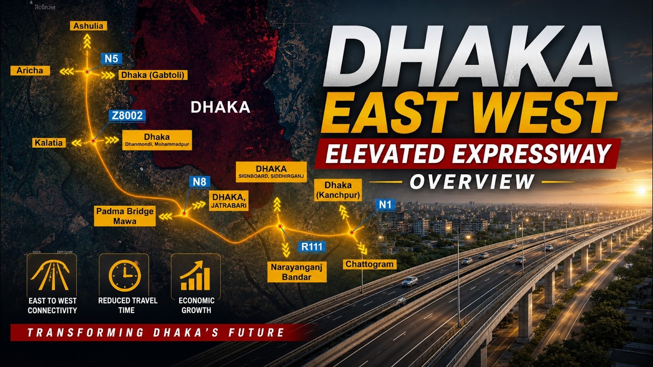 Dhaka East West Elevated Expressway Project Overview