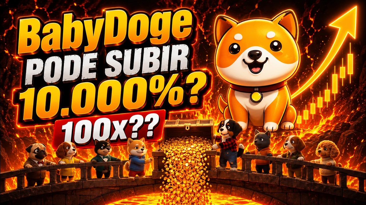 🚨BABY DOGE COIN: QUEIMA INSANA 4.661.377.229.860 Tokens! 10.000% &eacute; um SONHO?
