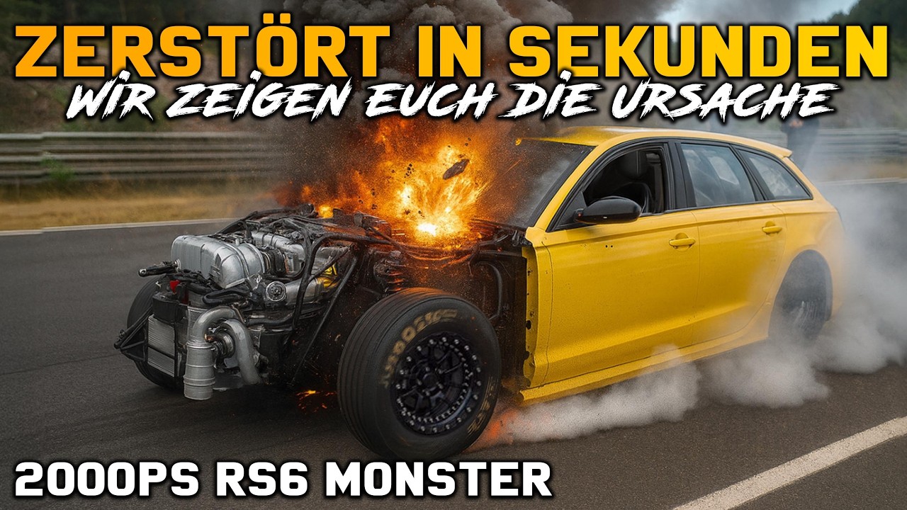 2000PS RS6 zerstört sich selbst - Wir erklären die Ursache!