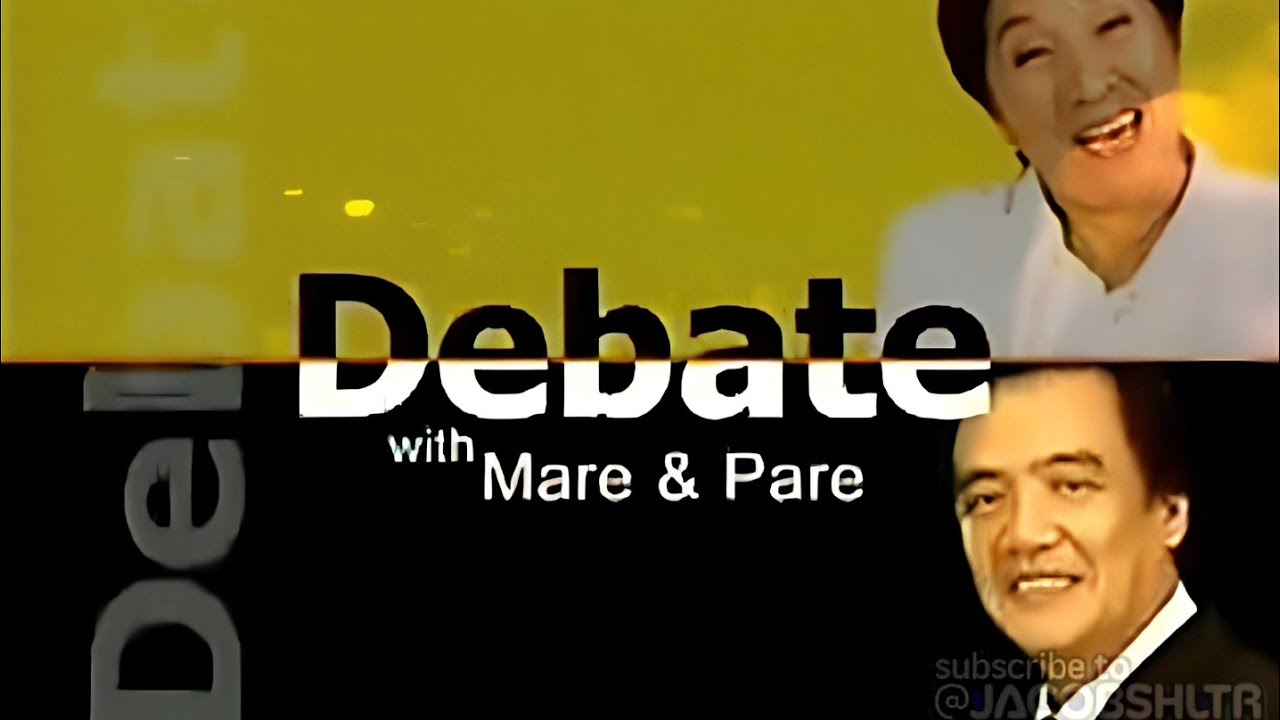 Ian Monsod - Debate with Mare at Pare Theme Song - 2003-2004