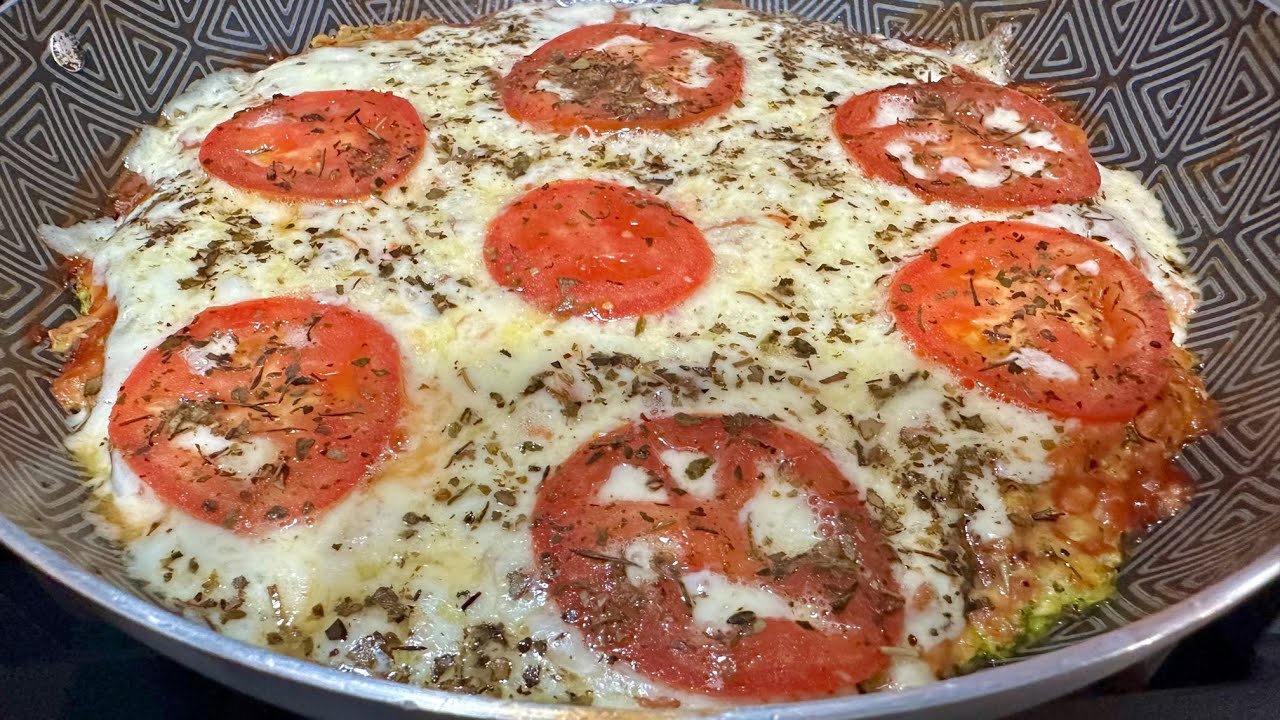 CÓMO HACER UNA PIZZA DE BRÓCOLI SÚPER FÁCIL Y DELICIOSA 🍕🥦
