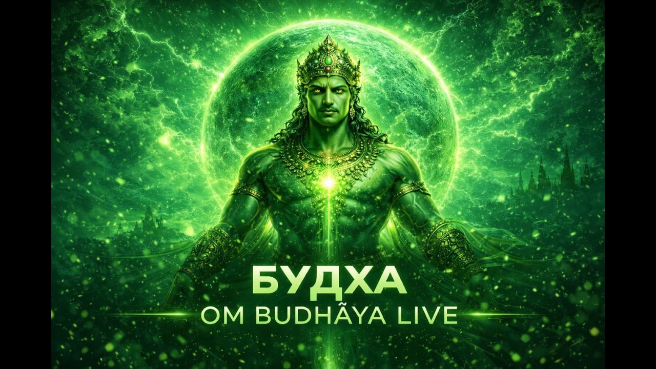 🟢 БУДХА — Мантра ясности ума и сильной речи | Om Budhāya (Live)