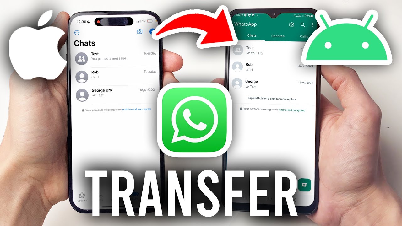 Как перенести чаты WhatsApp с iPhone на Android Samsung &mdash; полное руководство