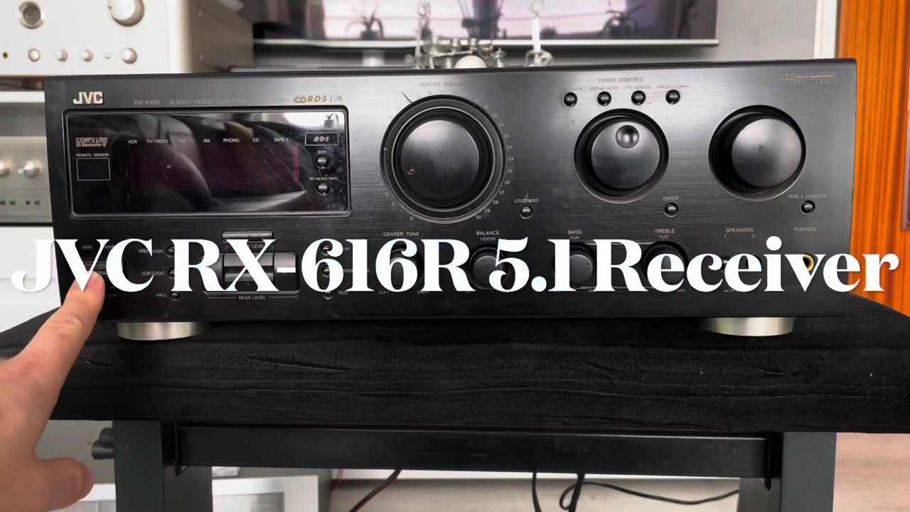 JVC RX-616R 5.1 Receiver