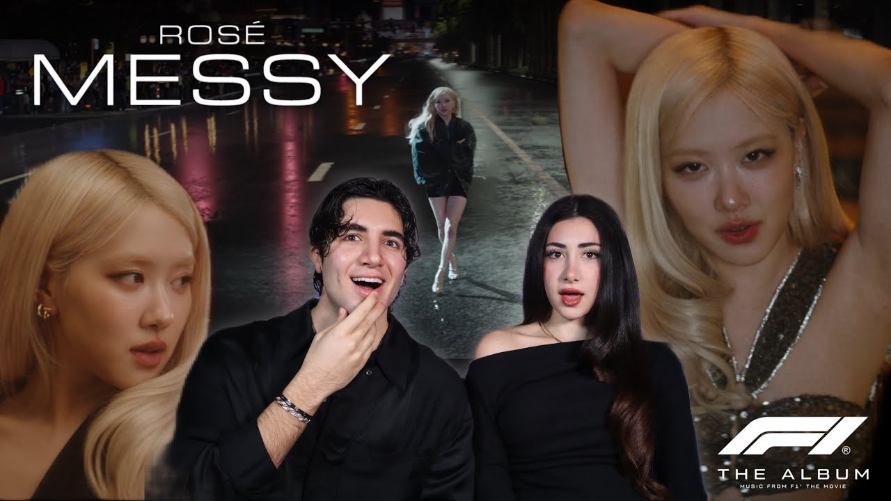 ANGEL VOICE!👼🏼 ROSÉ - Messy (From F1® The Movie) [Official Music Video] REACTION!!