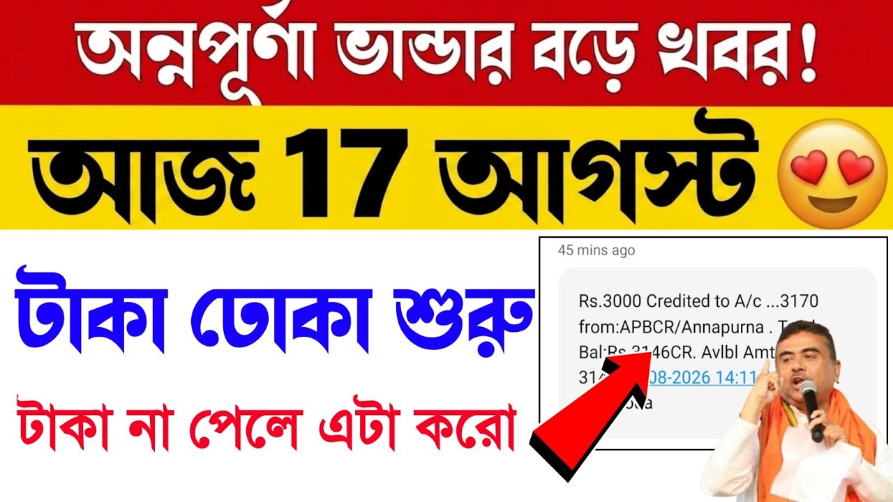 Annapurna Bhandar New Update | Annapurna Yojana Payment Update | Annapurna Bhandar New Update Today