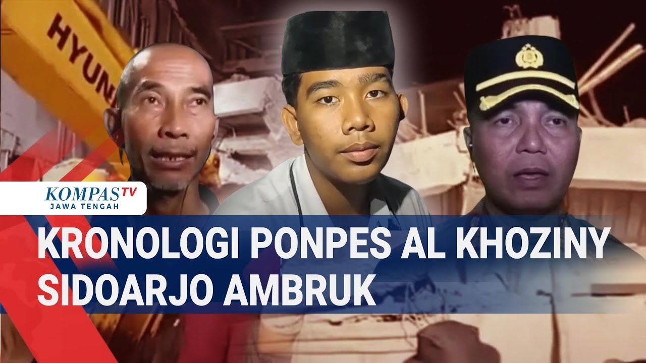 Kronologi Ponpes Al Khoziny Sidoarjo Ambruk hingga Evakuasi Korban Tertimbun Reruntuhan