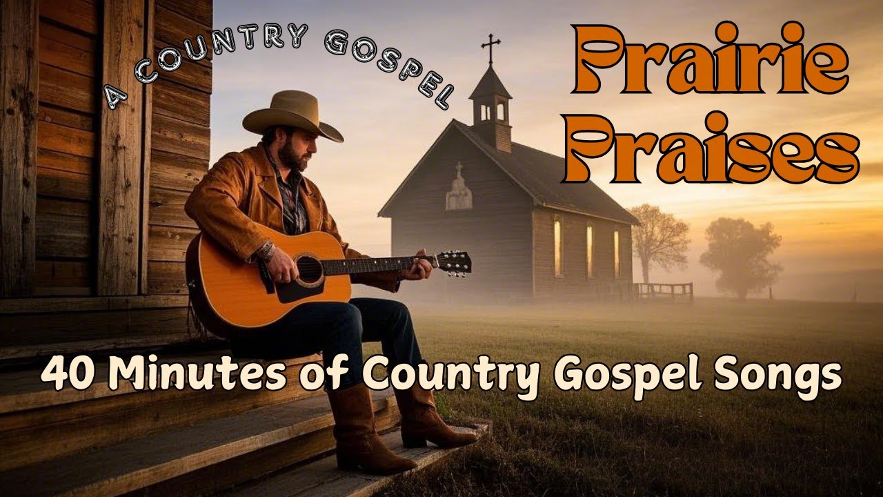 40 Minutes of Old-Time Country Gospel Songs 🎵 (with Lyrics) 🎵 (2025)