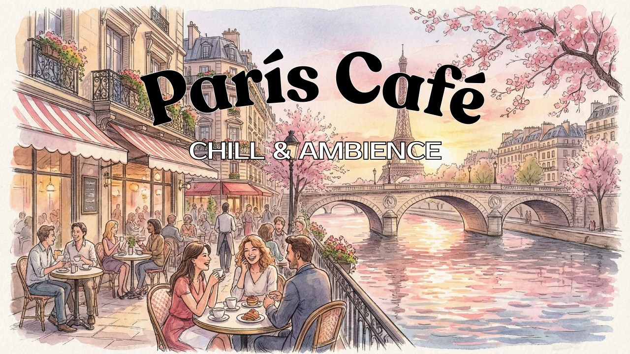 Paris Café Jazz ☕ Relaxing French Music for Work, Study & Cozy Moments