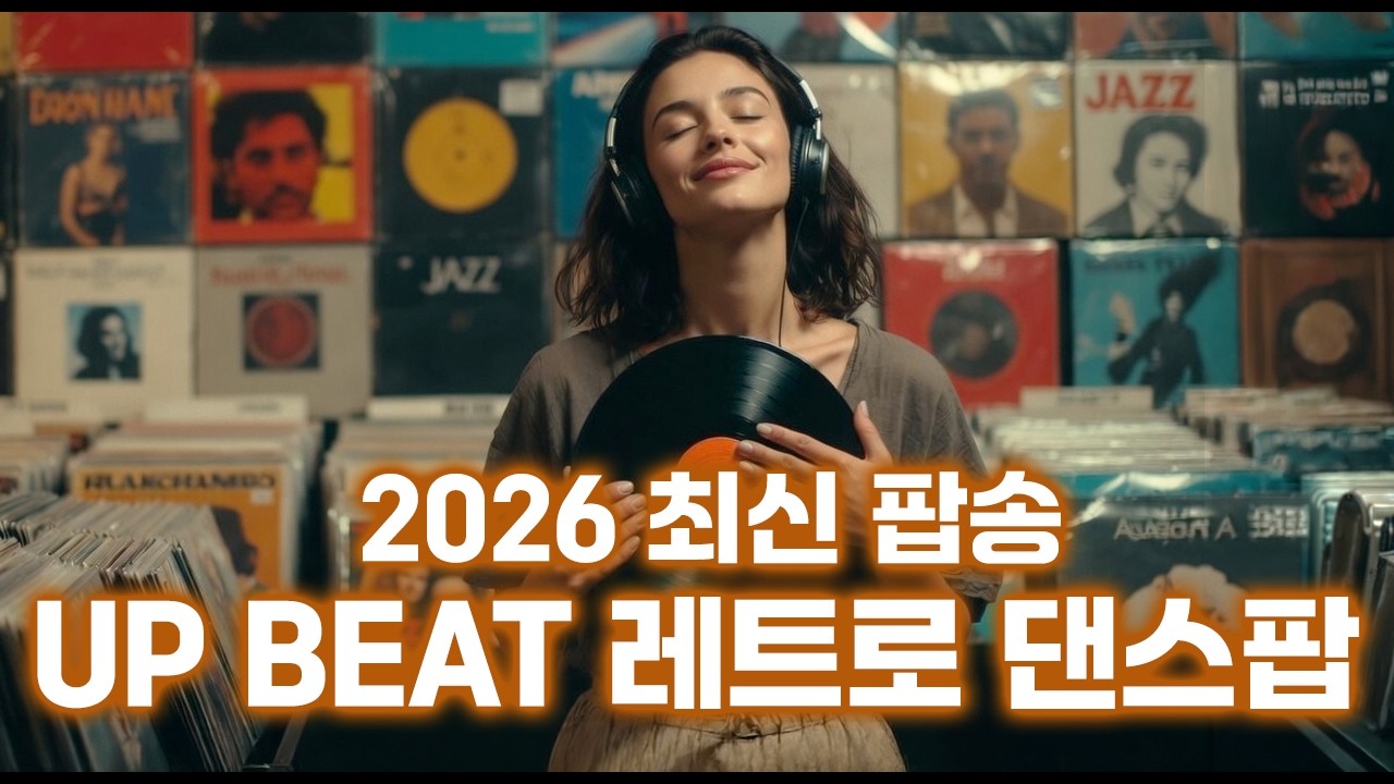 최신 댄스팝🎵 FAST BEAT 레트로 감성 댄스🎧2026 신나는 최신팝송