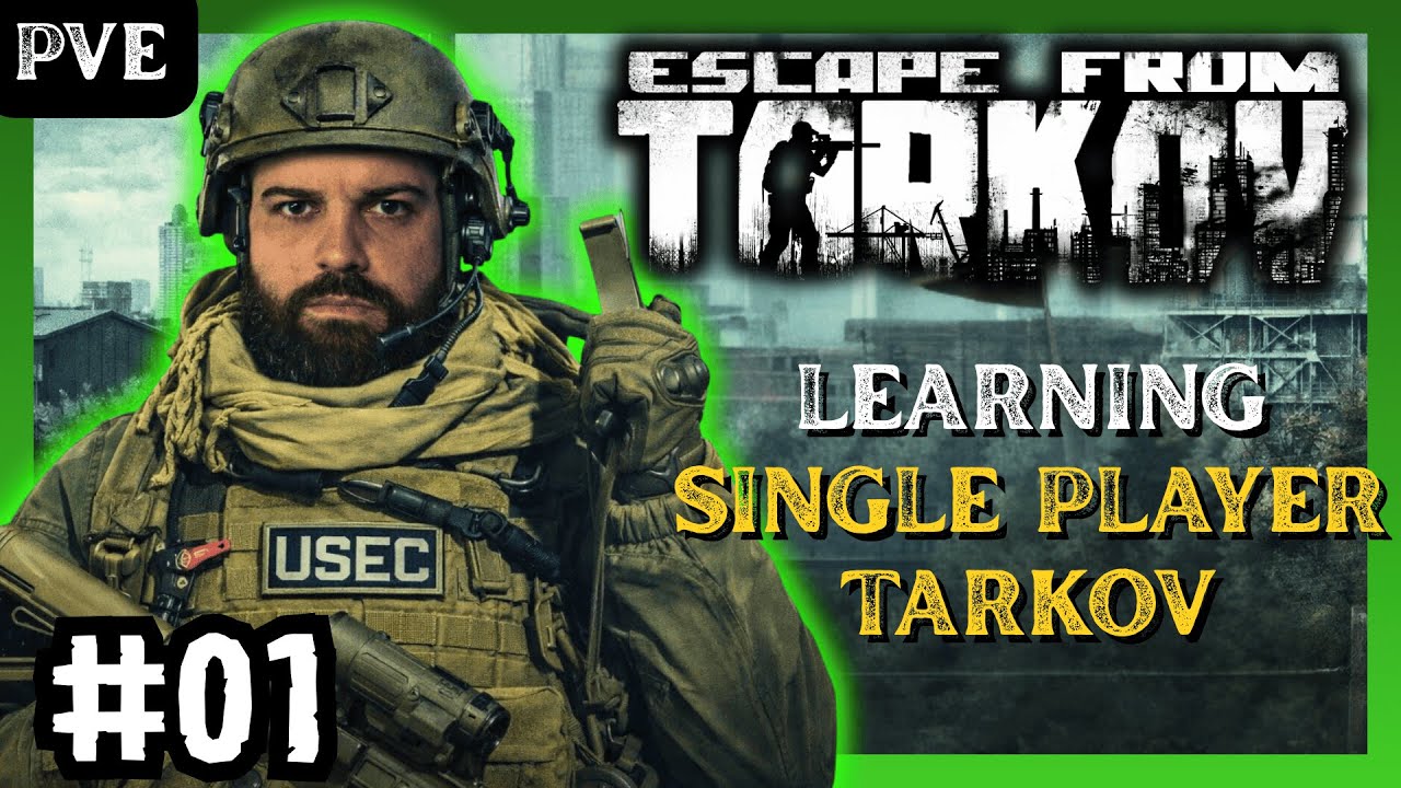 Новичок в Escape From Tarkov? Давайте учиться вместе | Одиночная игра PVE (SPT 4.0)