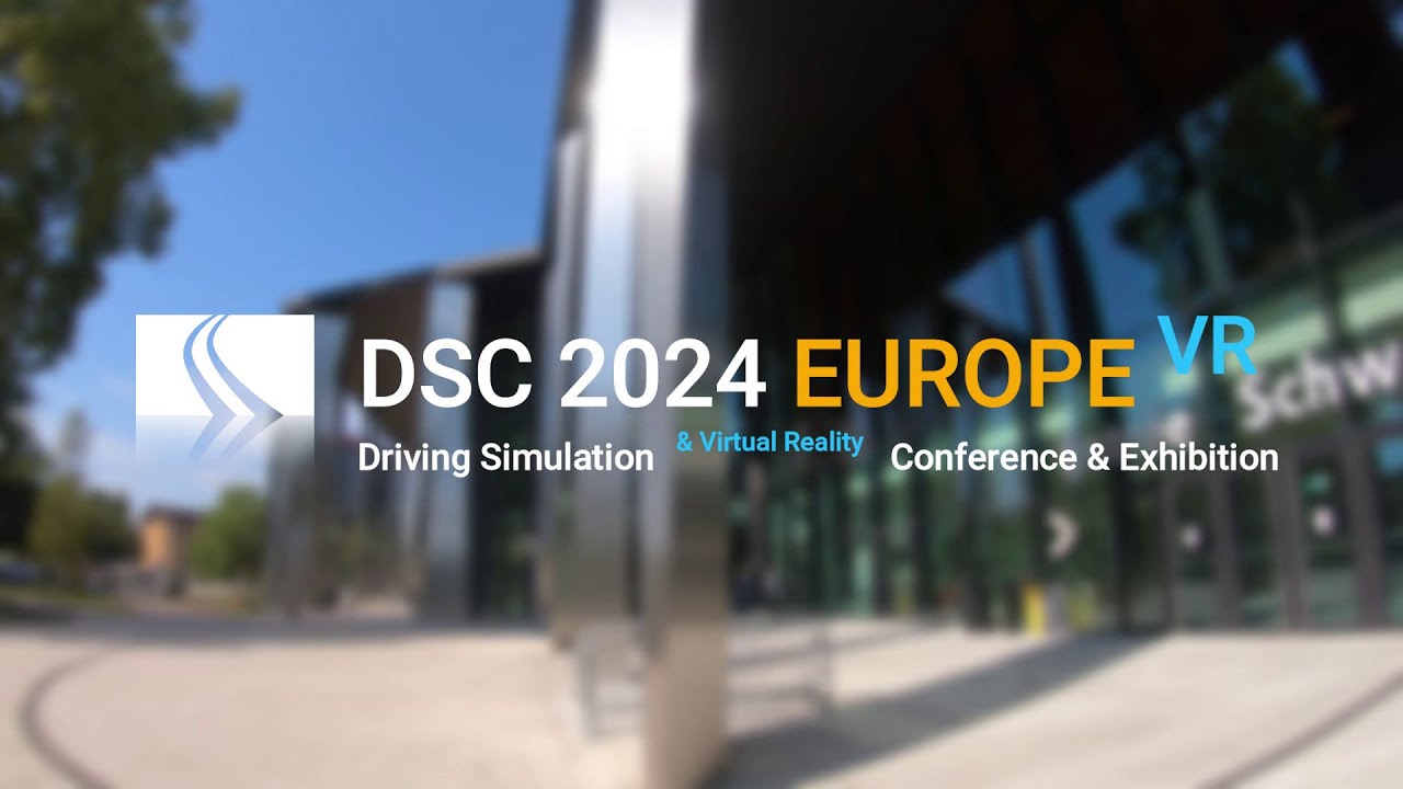 Driving Simulation Conference DSC 2024 Europe VR