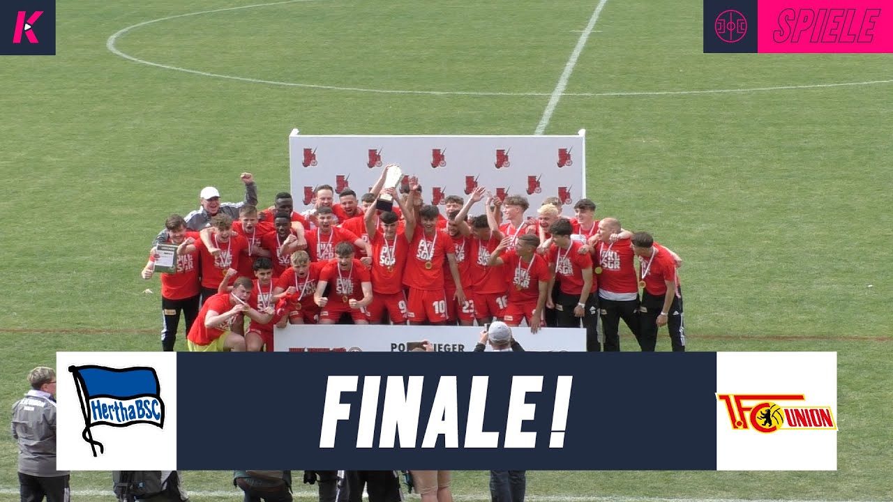 Union triumphiert im Berlin-Derby-Finale über BSC-Nachwuchs! | Hertha BSC U17 - Union Berlin U17