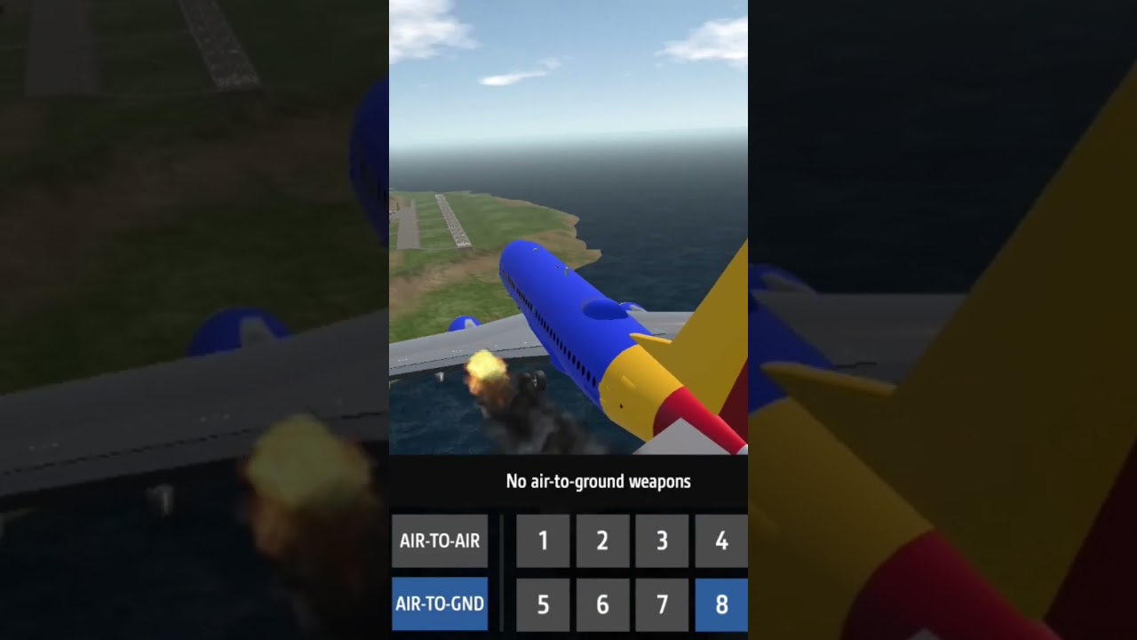 sautwest airlines flight 1380 crash animation