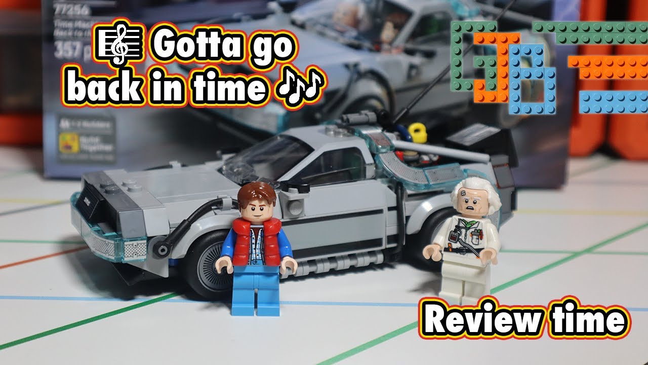 Отрывочный обзор: LEGO Speed ​​Champions Машина времени из фильма «Назад в будущее» 77256