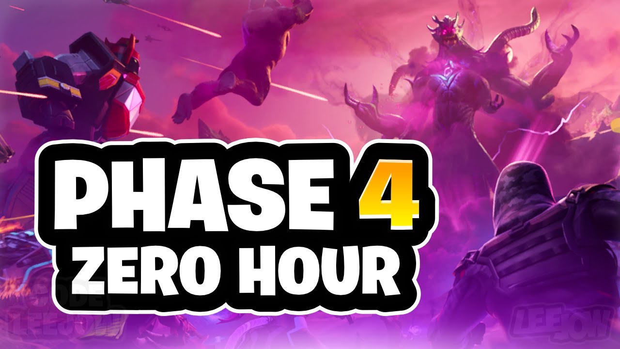 Fortnite Zero Hour Live Event Music - Phase 4 / Epic Only Layer