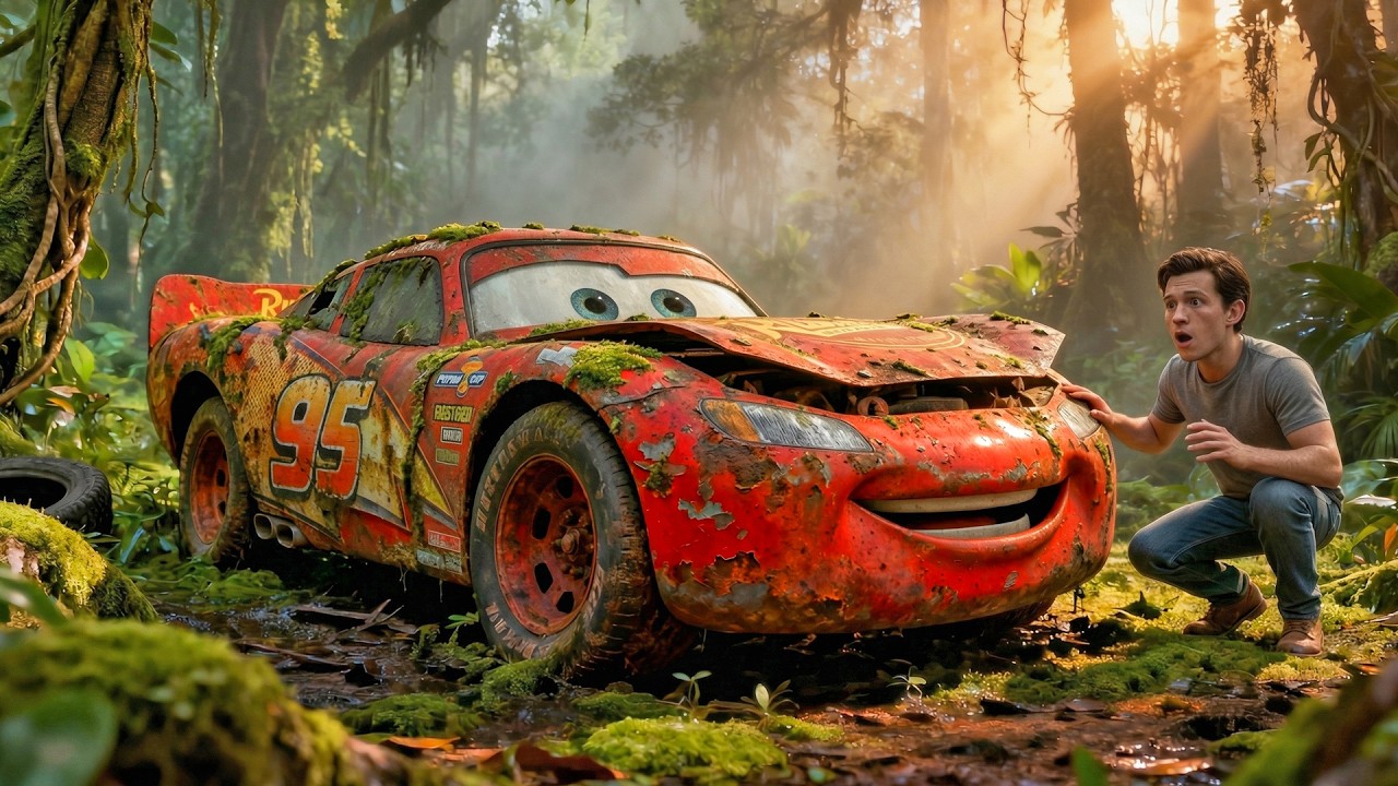 ASMR Car Restoration! I Rebuilt Lightning McQueen 2006 From Total Ruin | Full Restoration ASMR
