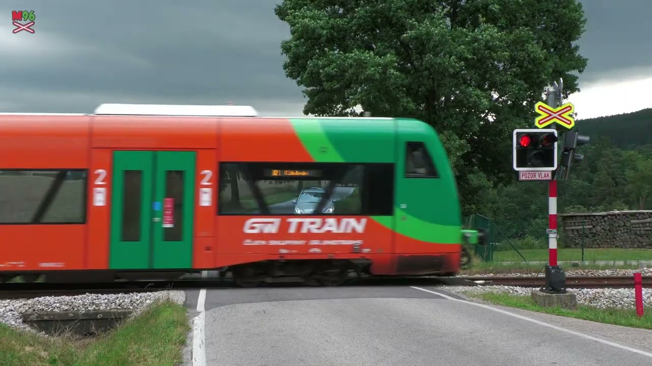 Železniční přejezd Holubov #1 [P1583] - 21.7.2025 / Czech railroad crossing