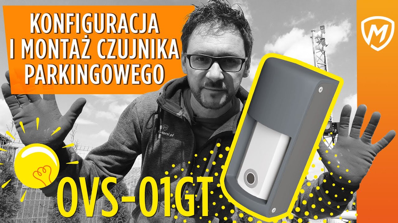 Montaż czujnika parkingowego  OVS-01GT marki Optex