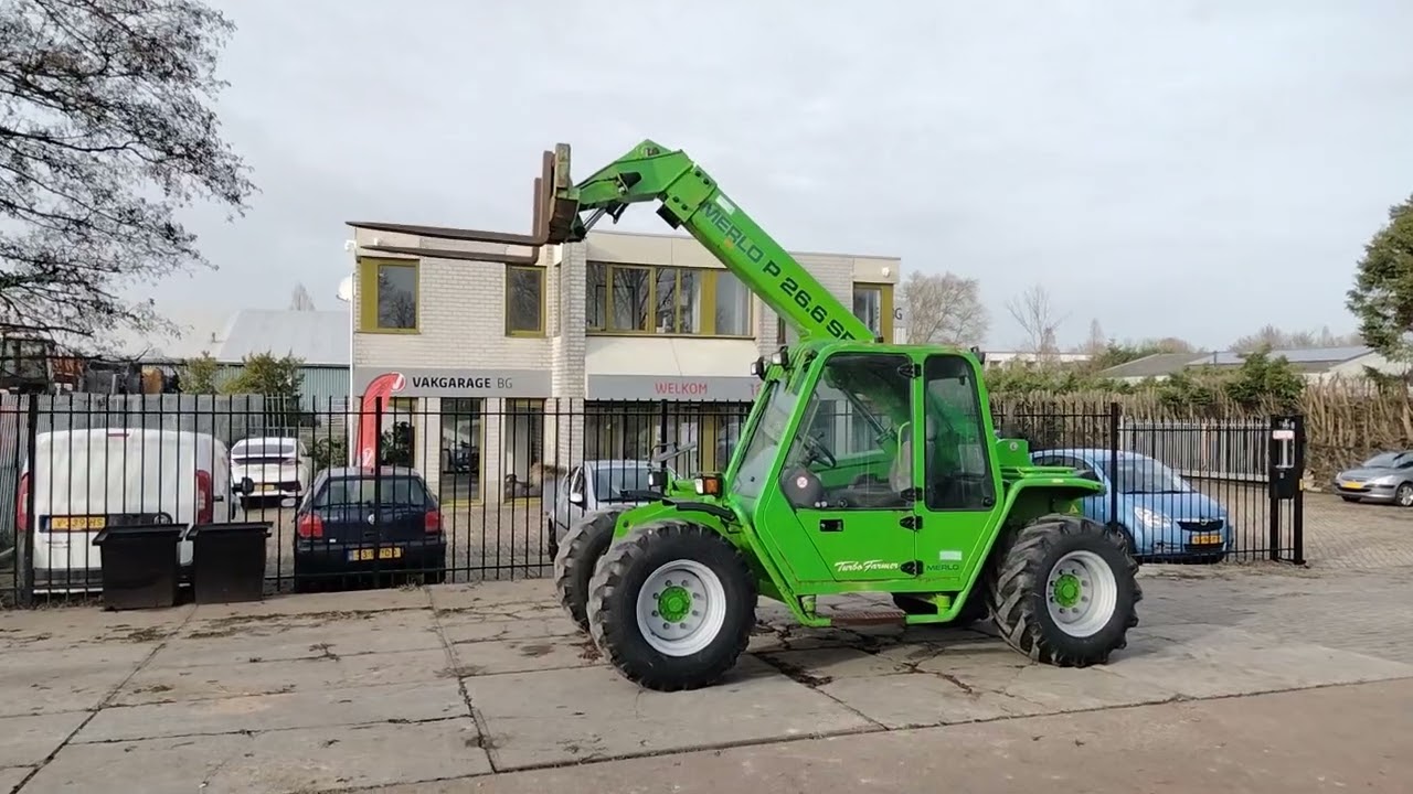 Merlo P26 6 SPT, bj 2000, 9 075 uur