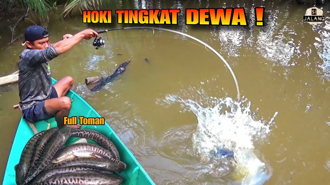 Satu Banding Seribu Pemancing Dapat Keberuntungan Seperti Ini