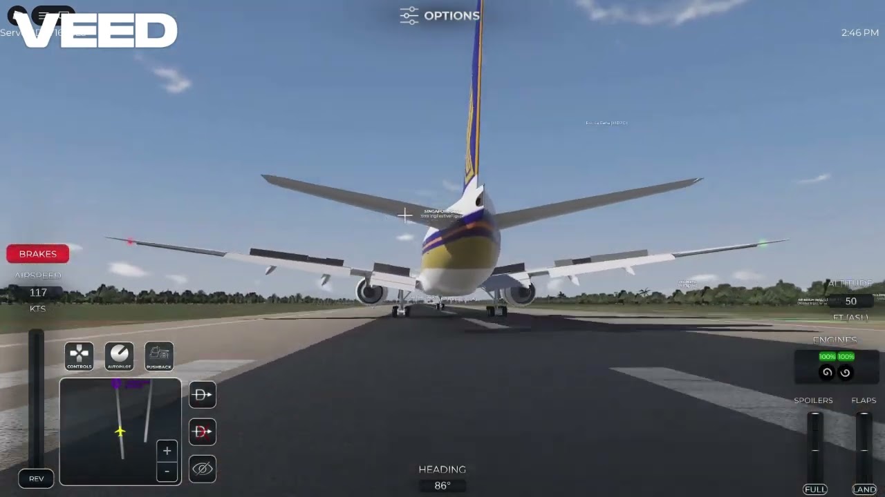 BUTTER LANDING | Boeing 777 | Roblox Project Flight
