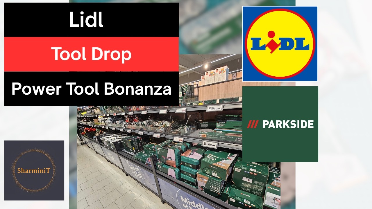 Lidl's 1st Power Tool Drop of 2026!!!