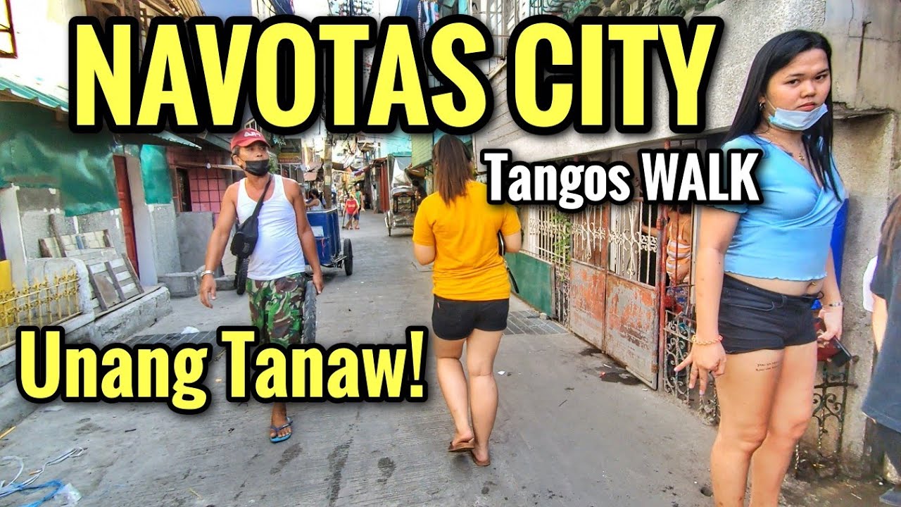 A LOVELY HOT WALK in Navotas City Tangos Philippines [4K] 🇵🇭