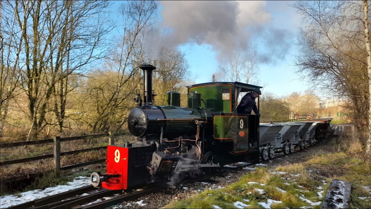 Apedale Valley Light Railway ( Winter Steam Photo Day )
