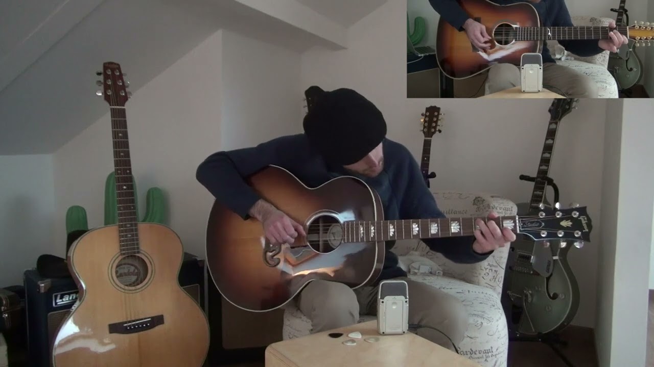 Lady Gaga & Bradley Cooper - Shallow Guitar Cover (Gibson SJ-200 Studio Walnut version)