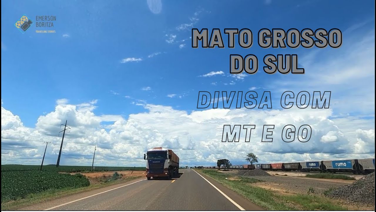 DIVISA DOS ESTADOS DE MATO GROSSO DO SUL  - MATO GROSSO E GOIÁS -   VIA ROD.  MS-306