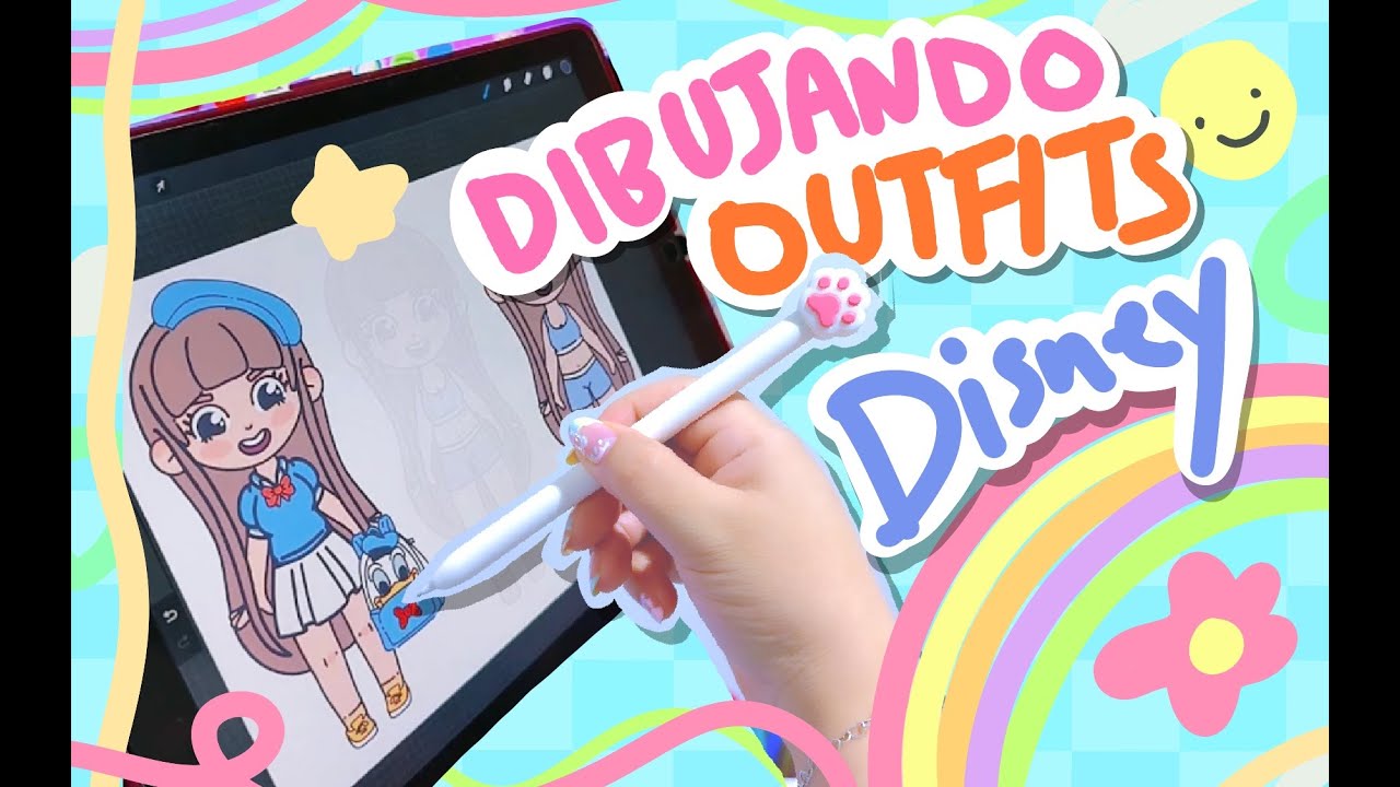 DIBUJANDO MI OUTFIT PARA DISNEYLAND