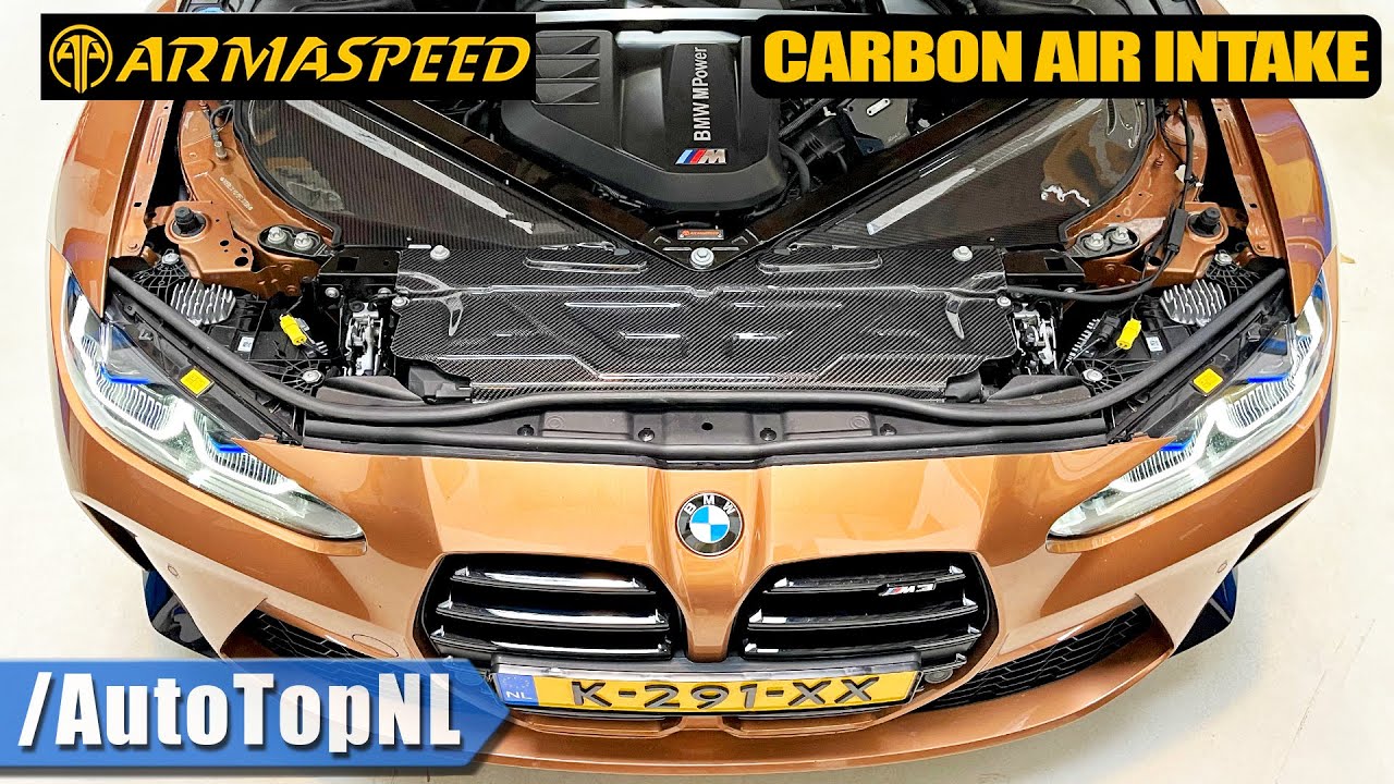 CARBON FIBER air intake is an M3 G80 MUST HAVE! by AutoTopNL