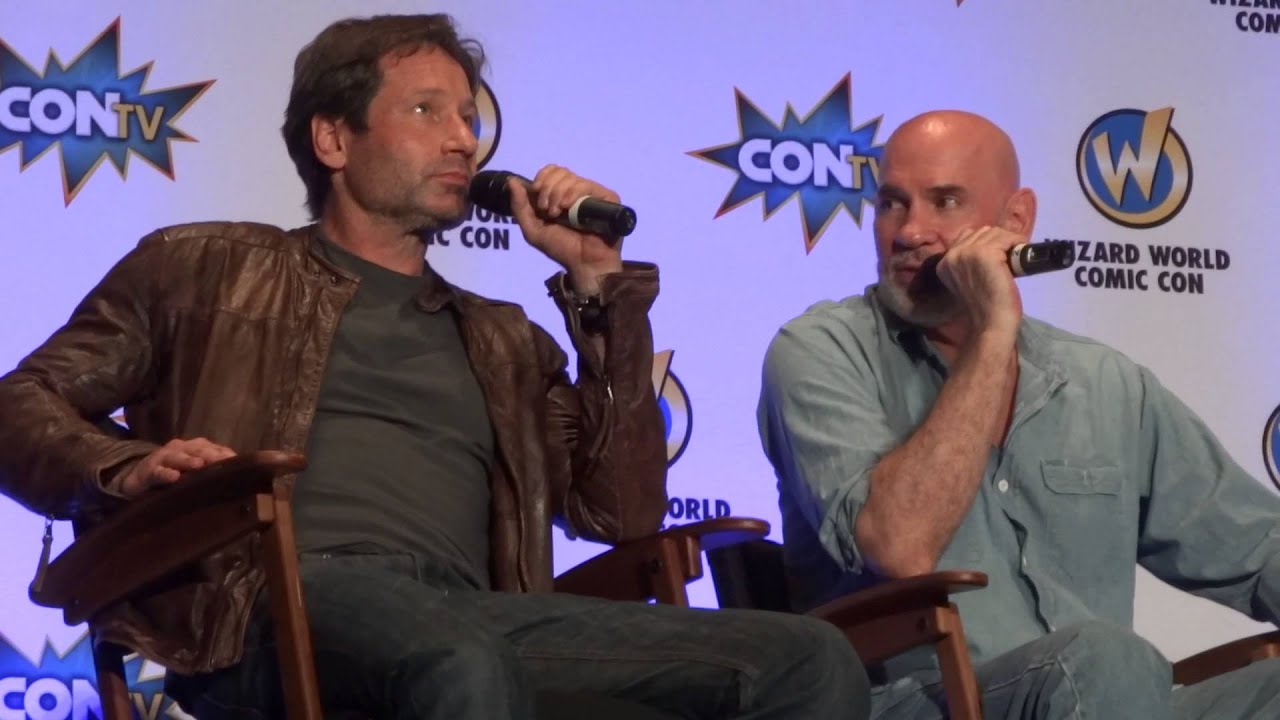 David Duchovny and Mitch Pileggi's Q&A - Wizard World Comic Con Pittsburgh - P2
